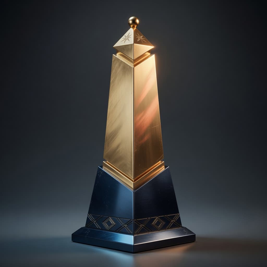 Trophy for Most Trusted CFD Broker